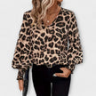 Blusa Estilosa Leopardo feminino