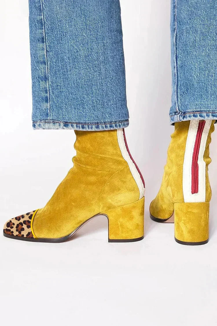 Renata – Botins elegantes de salto largo