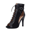 Mia – Botins de salto fino com atacadores
