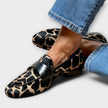 Greta – Mocassins com padrão leopardo
