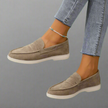 Ava - Mocassim Casual de Sola Grossa com Costura Aparente