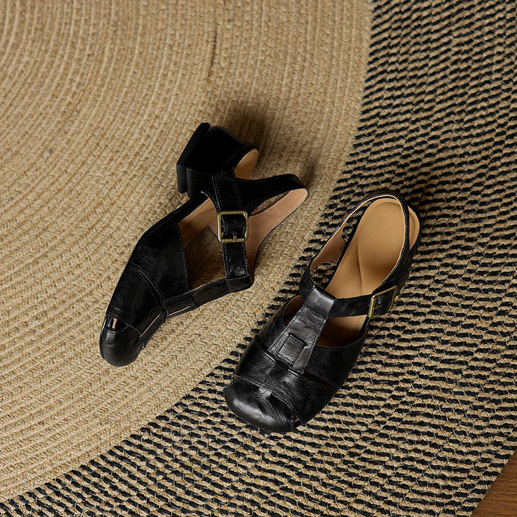 Amaya | Sapatos em Couro Verdadeiro