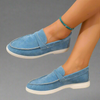 Ava - Mocassim Casual de Sola Grossa com Costura Aparente