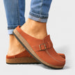 Ísis – Mocassins de camurça com fivela