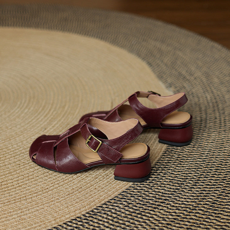 Amaya | Sapatos em Couro Verdadeiro