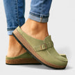 Ísis – Mocassins de camurça com fivela
