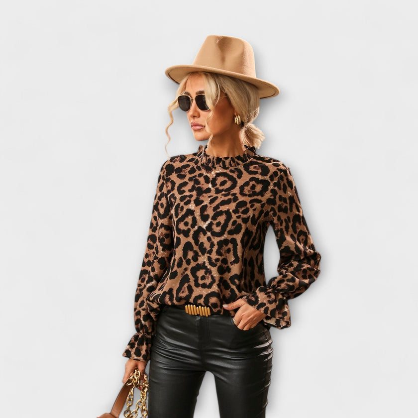 Blusa Leopardo feminino
