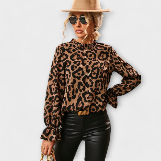 Blusa Leopardo feminino