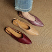Lara – Sapatos slingback de biqueira fina