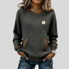 Noelle — Camisola de gola redonda em blocos de cor