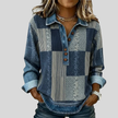 Meridell — Camisola em blocos de cor com padrão