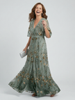 Savana | Vestido Maxi Floral Frente Única