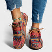 Glória – Sapatos coloridos de inspiração artística