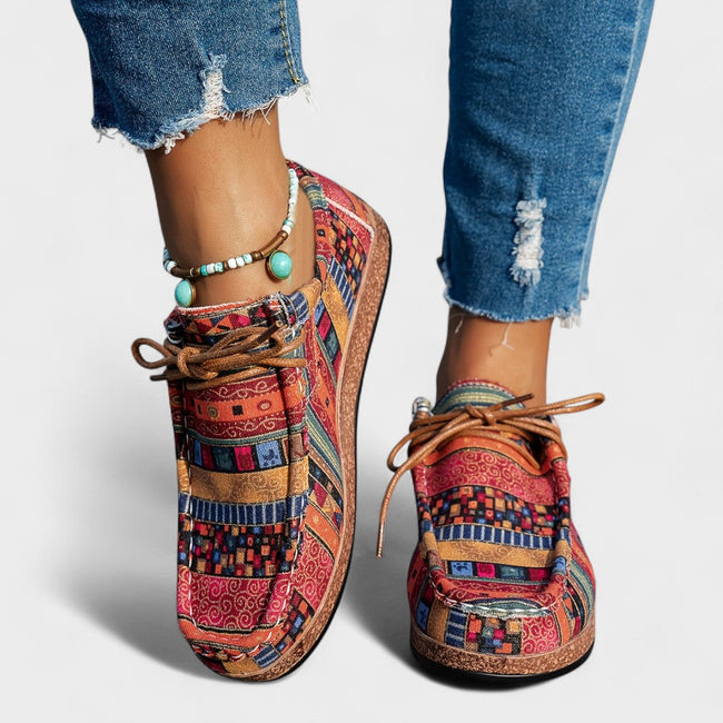 Glória – Sapatos coloridos de inspiração artística