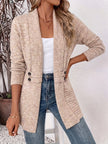 Cardigan Leonor com Cintura Marcada