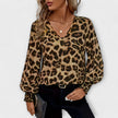 Blusa Estilosa Leopardo feminino