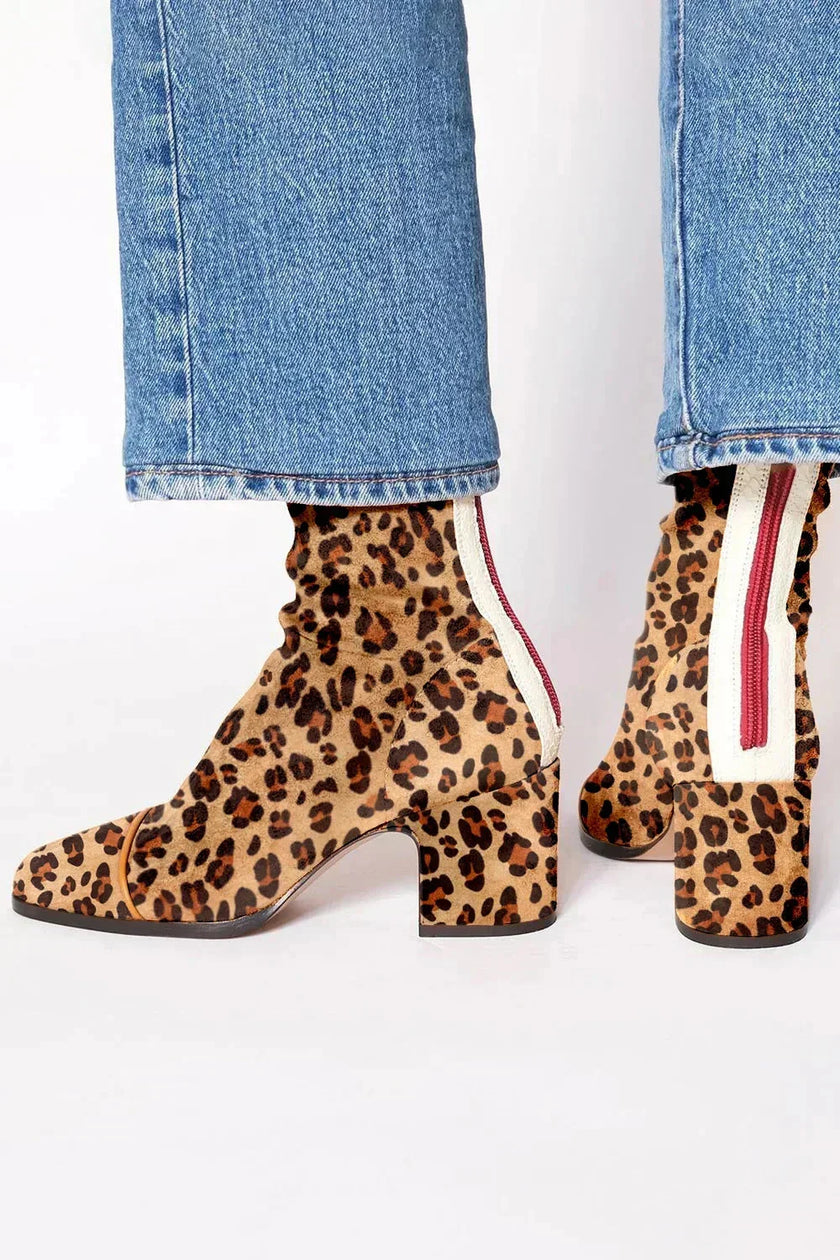 Renata – Botins elegantes de salto largo