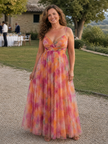 Vestido maxi Isel Elegancia Suave