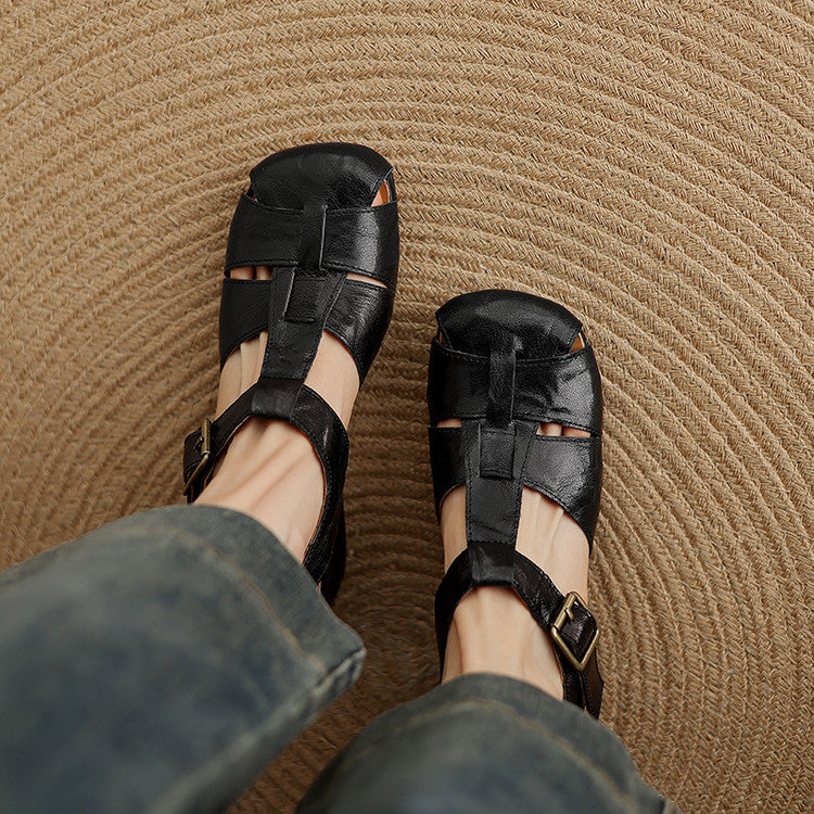 Amaya | Sapatos em Couro Verdadeiro