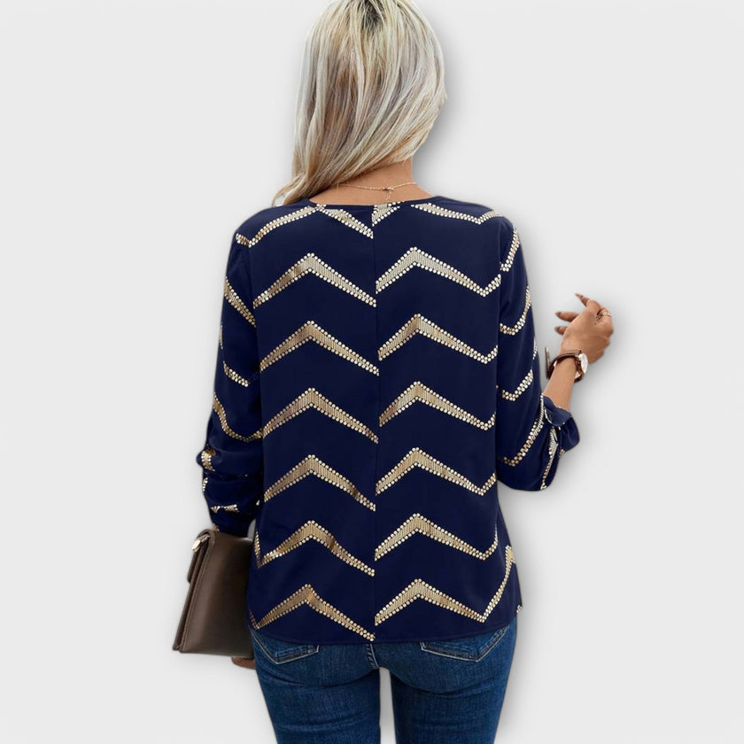 Blusa intemporal e elegante feminino