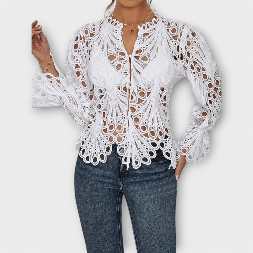 Blusa Assimétrica feminino