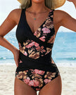 Fato de Banho Elara Floral com Efeito Modelador