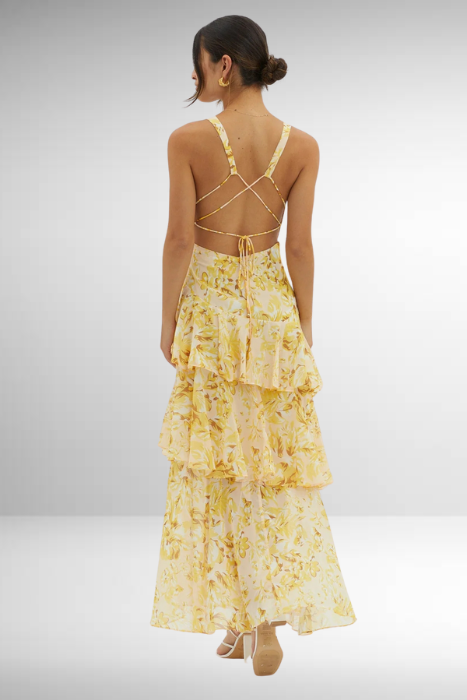 Vestido Longo Elegante feminino