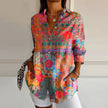 Camisa com Padrão Romântico feminino