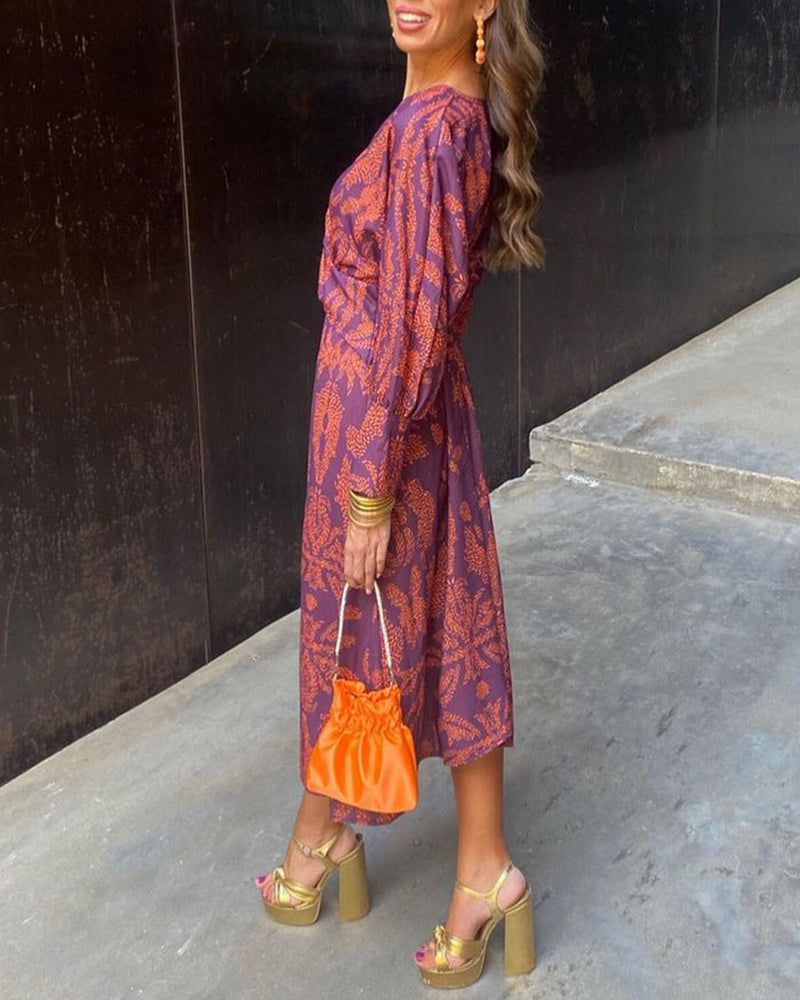 Vestido midi sofisticação feminino