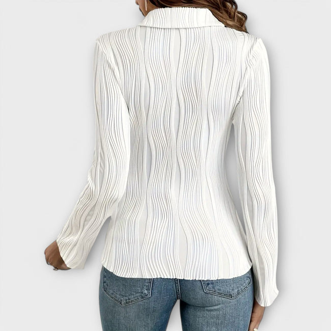 Blusa de manga comprida feminino