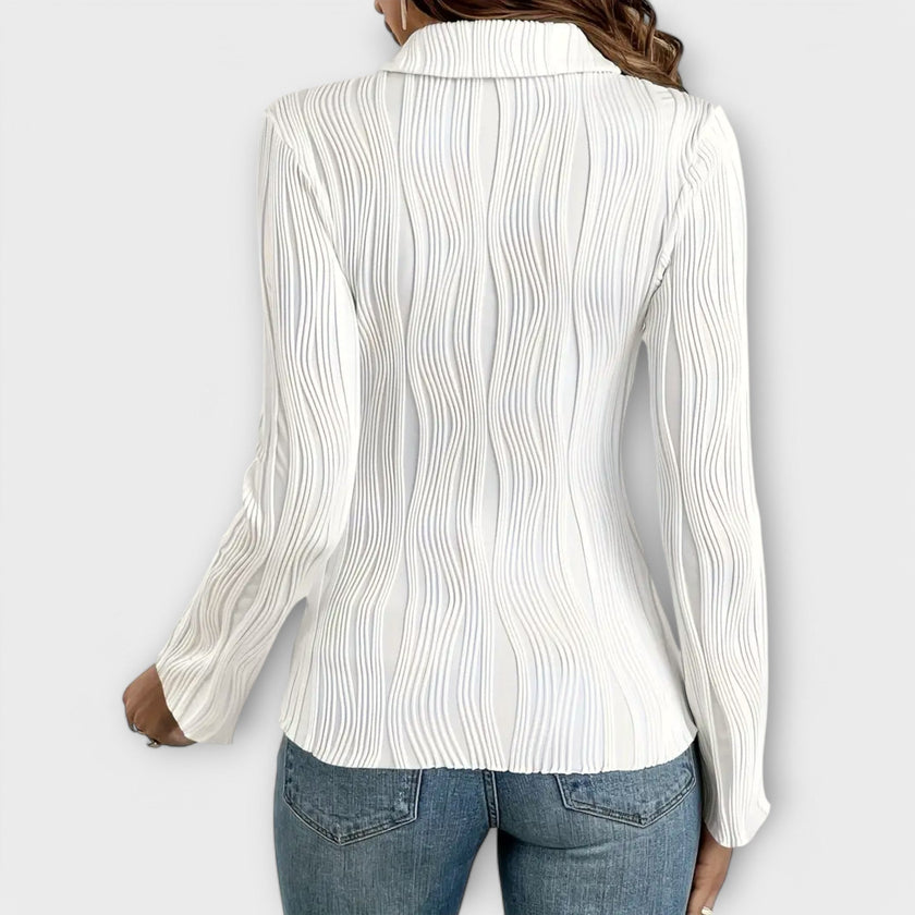 Blusa de manga comprida feminino