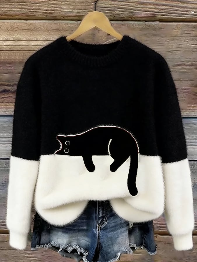 Lottie — Camisola larga e aconchegante