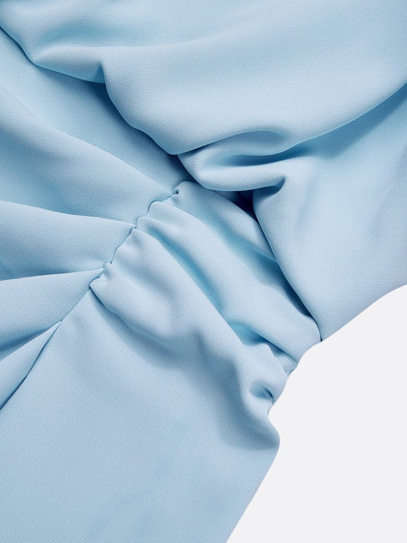 Helena | Vestido Midi Drapeado de Elegância Intemporal