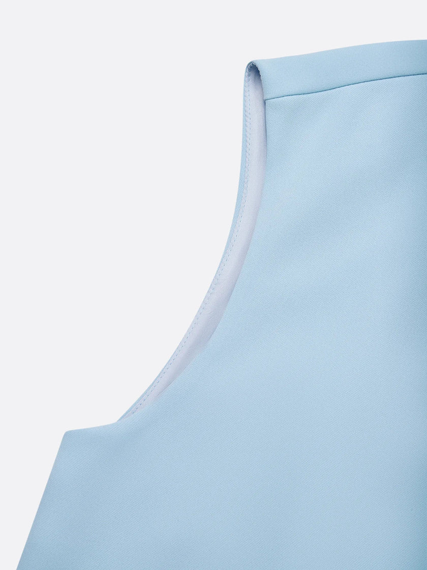 Helena | Vestido Midi Drapeado de Elegância Intemporal