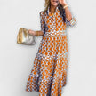 Vestido Midi com Correntes feminino