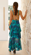 Vestido Maxi Elegante Verão feminino