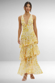 Vestido Maxi Elegante Verão feminino