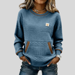 Noelle — Camisola de gola redonda em blocos de cor