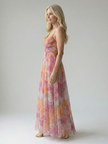 Vestido maxi Isel Elegancia Suave