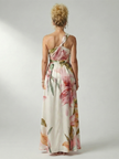 Vestido maxi Amiel floral leve