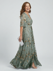Savana | Vestido Maxi Floral Frente Única