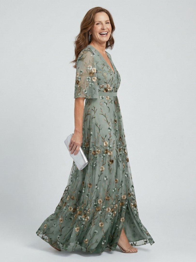 Savana | Vestido Maxi Floral Frente Única