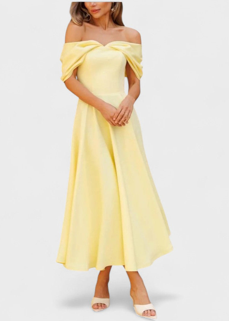 Vestido Maxi Elegante feminino