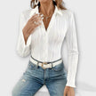Blusa de manga comprida feminino