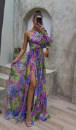Vestido Elegante e Fluido feminino