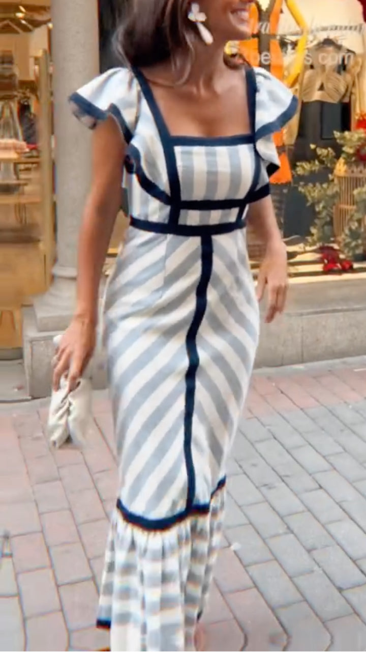 Diana | Vestido Maxi  Retrô