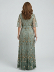 Savana | Vestido Maxi Floral Frente Única