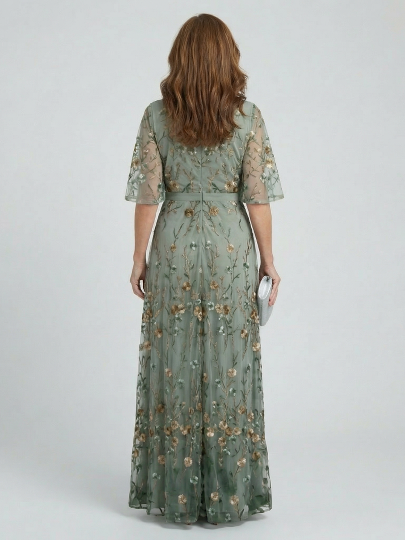 Savana | Vestido Maxi Floral Frente Única