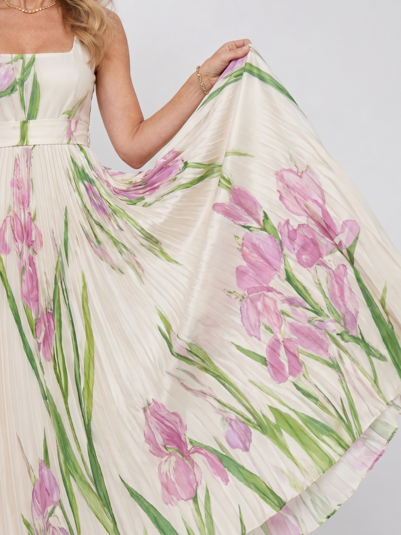 Luísa | Vestido Maxi Floral de Alças