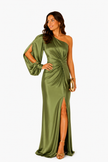 Vestido Maxi Olívia — Elegância Assimétrica